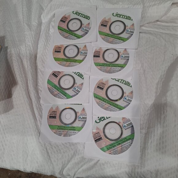 Learn German 8 CDs - Picture 1 of 3